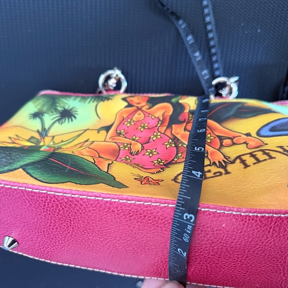 RARE Vintage Isabella Fiore Tattoo Zodiac Purse - Picture 7 of 11